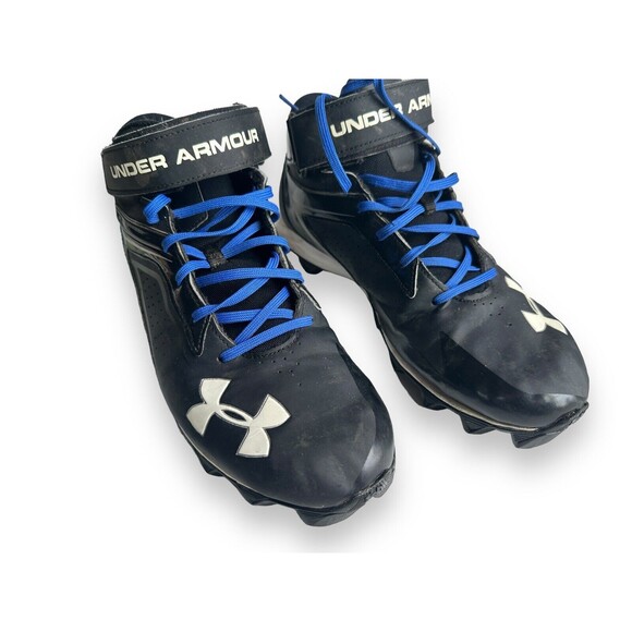 Under Armour Mens Crusher RM Football Cleats 1267431-001 Size 11.5 - Picture 3 of 16